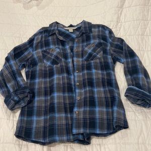 🟡 3/$15 Blue Flannel